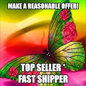 Make a Reasonable Offer! Top Seller, Fast Shipper